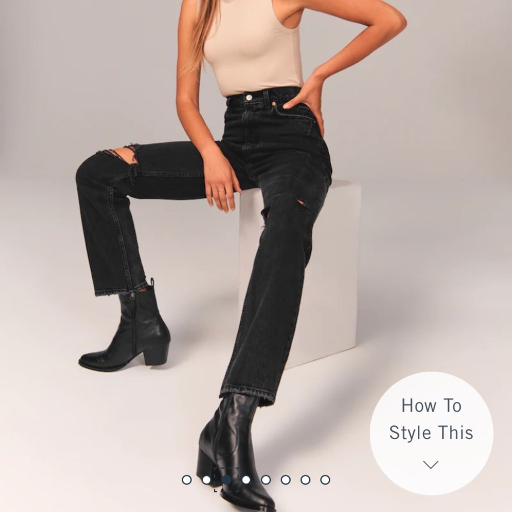 Abercrombie & Fitch Black Women's Jeans